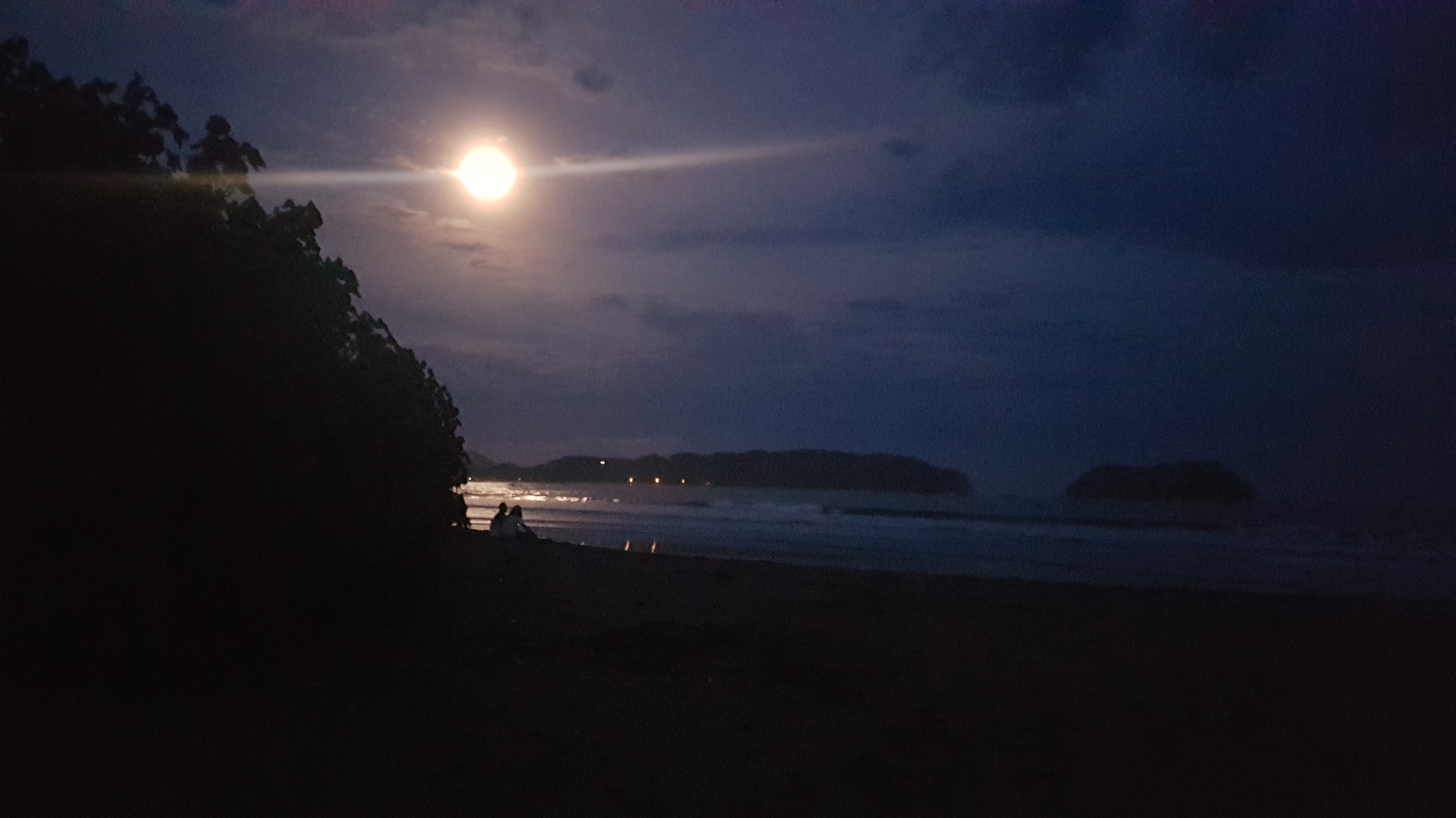 Midnight swim in Samara, near Prados Del Sol